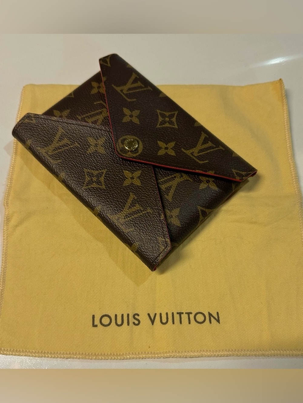 LOUIS VUITTON Kirigami Monogram Canvas Envelope Pouch